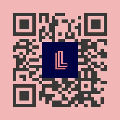 Example personalised QR code